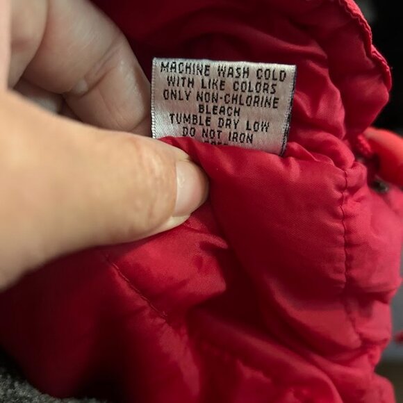 NFL Red Big‎ Pouch Pocket Pullover Starter Style Jacket Size XL - Picture 8 of 8